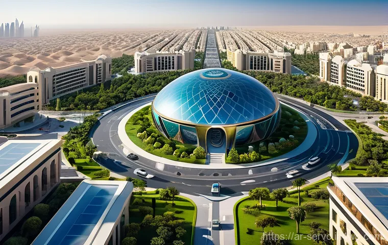 공간 AI 서비스의 차별화 전략 - Prompt 1: GeoAI in a Modern Arab Smart City**